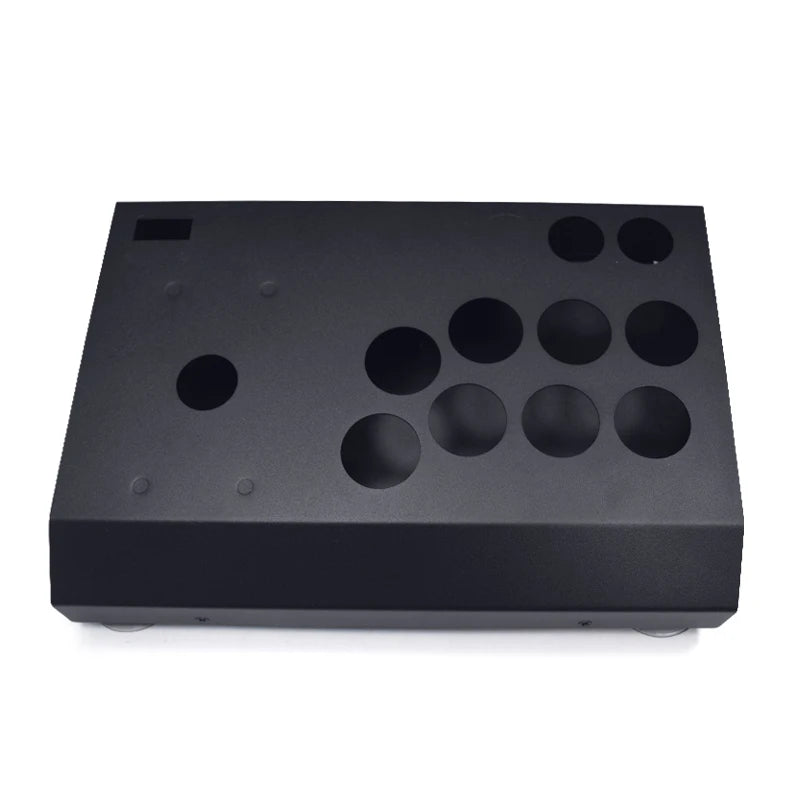 Empty Metal Hitbox Arcade DIY Box, 8/14 Holes for Joysticks