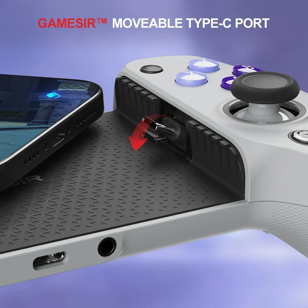 Gamesir G8 Galileo Gamepad para Móvil Cellular Mobile Game Phone Controller Android Console Like Experience Design for Big Hands