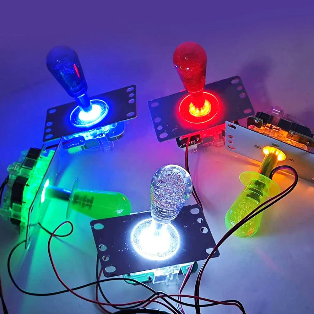 SM-1517 Arcade LED Joystick 5V Illuminated for Arcade Machines