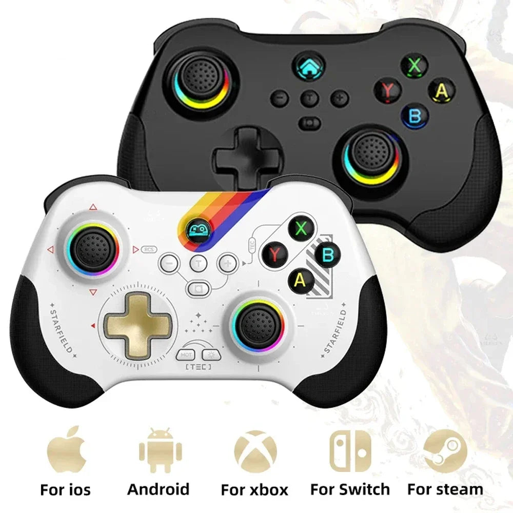 Z01 Wireless Controller Hall Joystick for Switch Steam PS3 PS4 PC