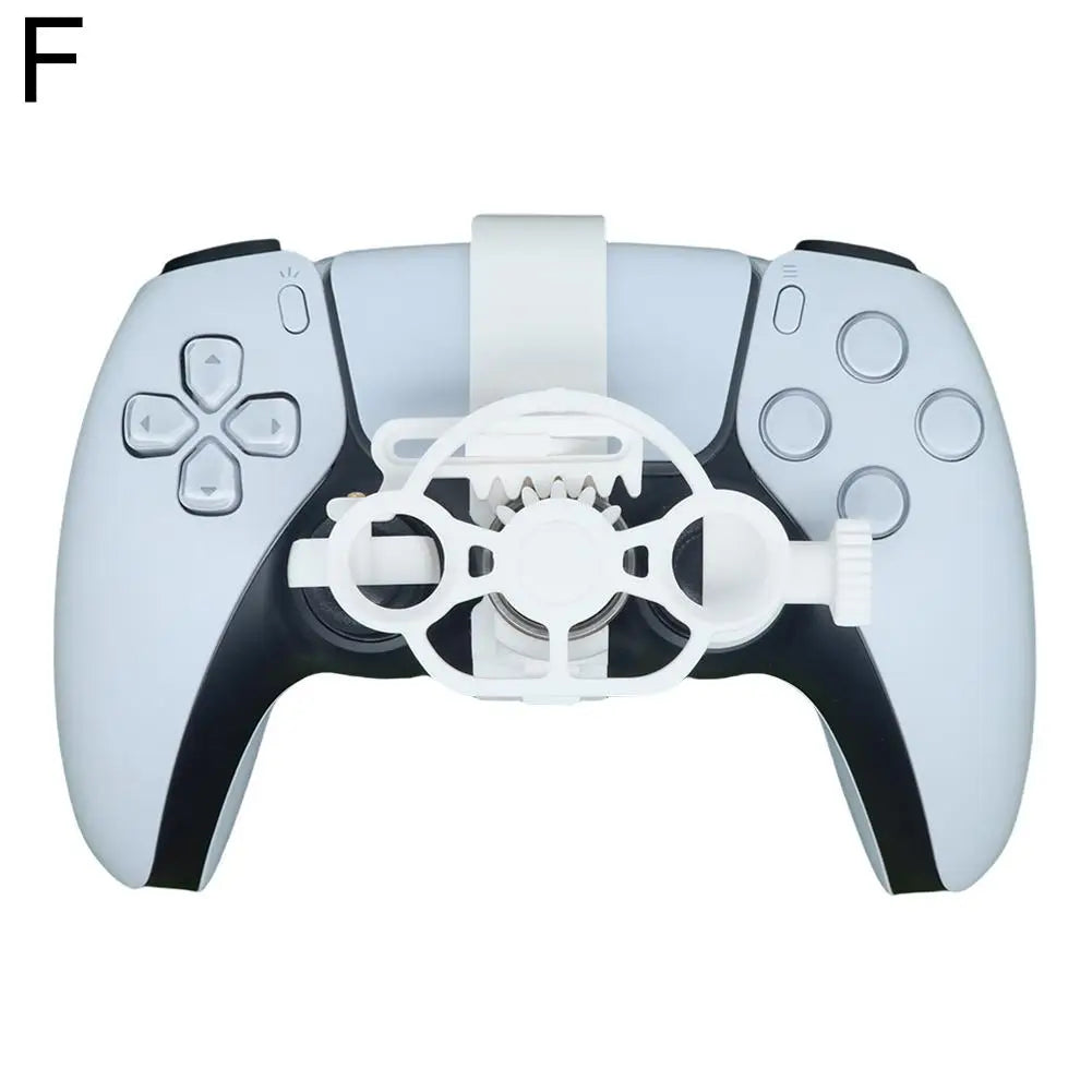 Colorful Mini Steering Wheel for PS5 Controller, 3D Printed Kit