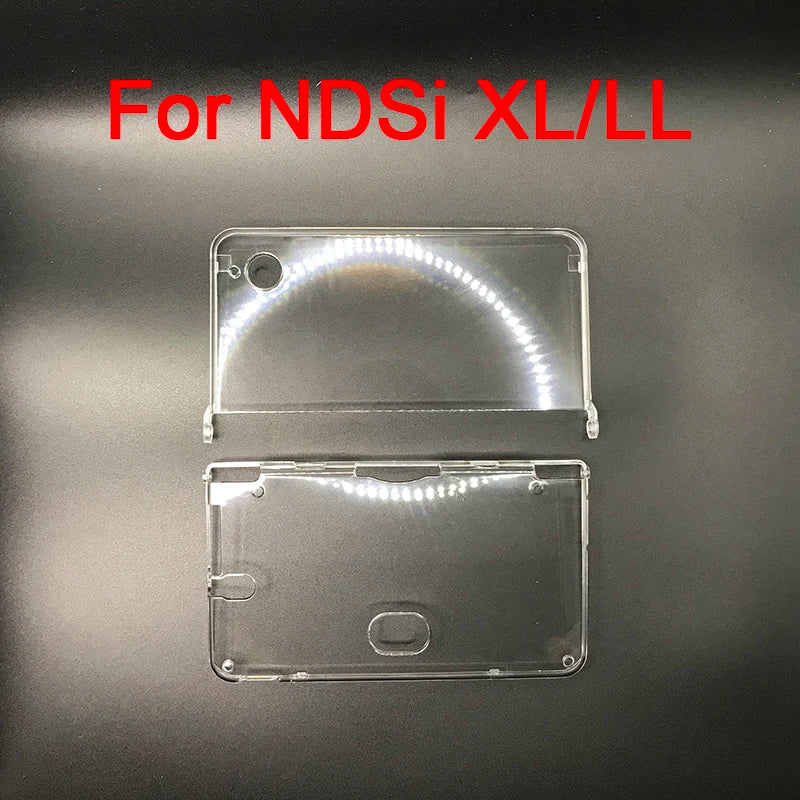Clear Crystal Protective Cover Case Shell Housing For New 3DS XL LL NDS Lite NDSL NDSi XL LL GBA SP PSP 2000 PSV Game Console