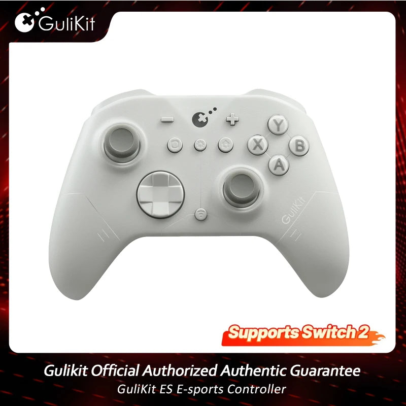 GuliKit ES E-Sports Controller for Switch / Switch 2 Hall Effect
