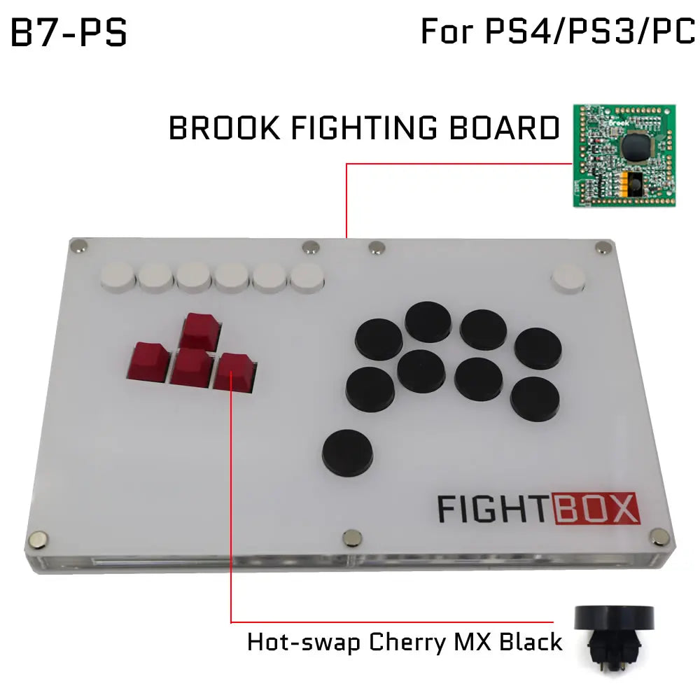 FightBox B7 All-Button Leverless Controller for PC/PS4/PS5