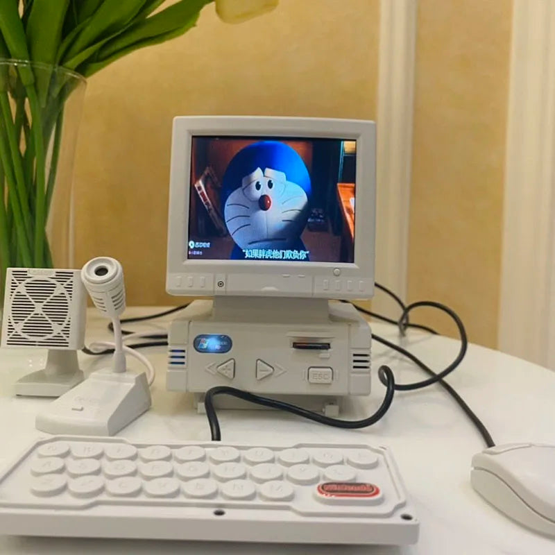 Computer-Style Retro Game Player, 3.5-Inch LCD, 180 Games & MP4