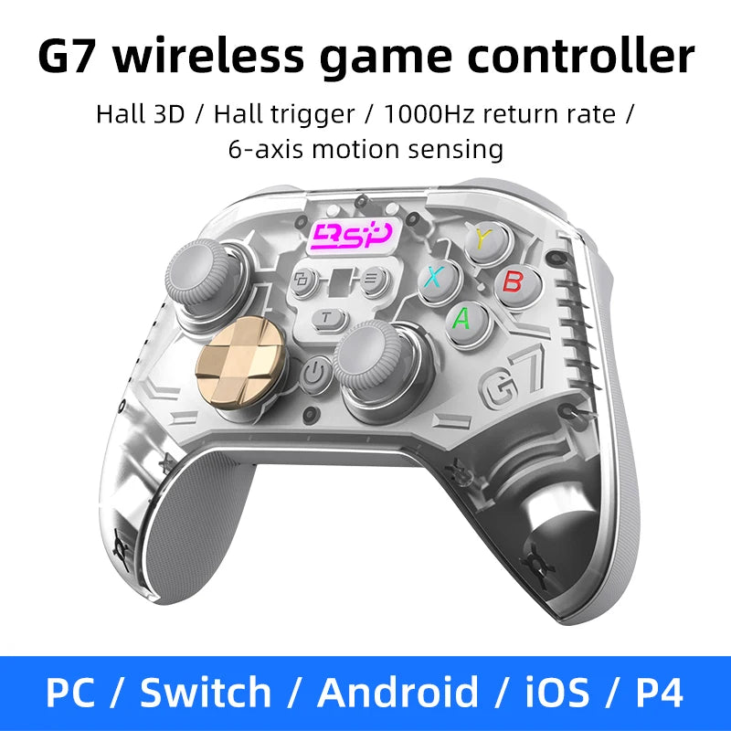 G7 Hall Effect Mobile Game Controller for Switch Android iOS PC