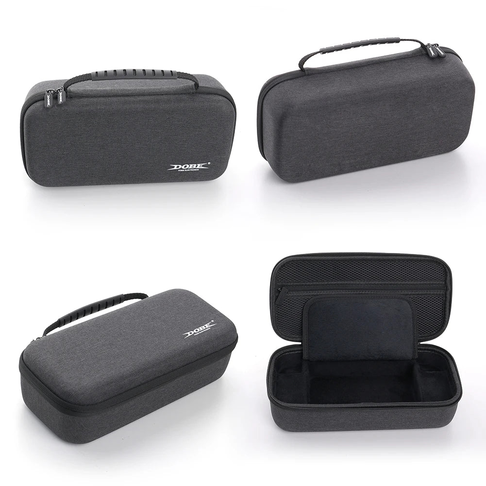 Game Console Carrying Case With 8-Bit Game Cards Storage Box Set Handheld Gaming Bag With Mesh Pocket For Switch 2 Game Consoles