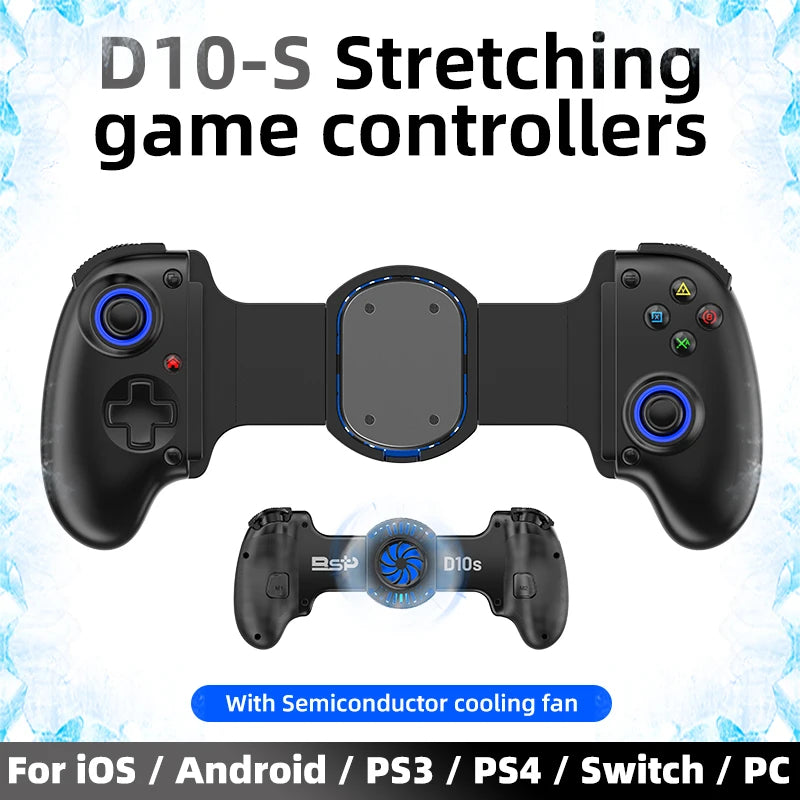 D10/D10S Mobile Game Controller for Android, iOS, Switch, PS4