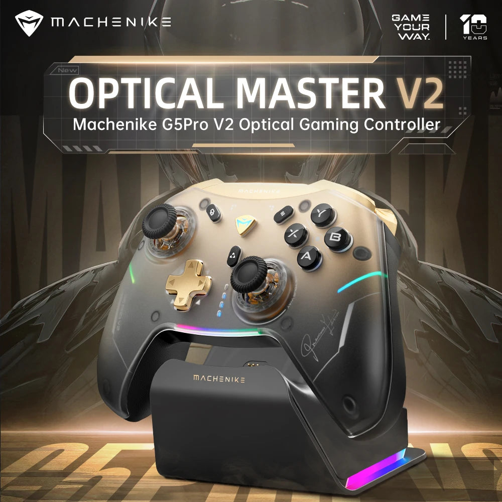 MACHENIKE G5Pro V2 Tri-Mode Controller, Optical Triggers, Switch