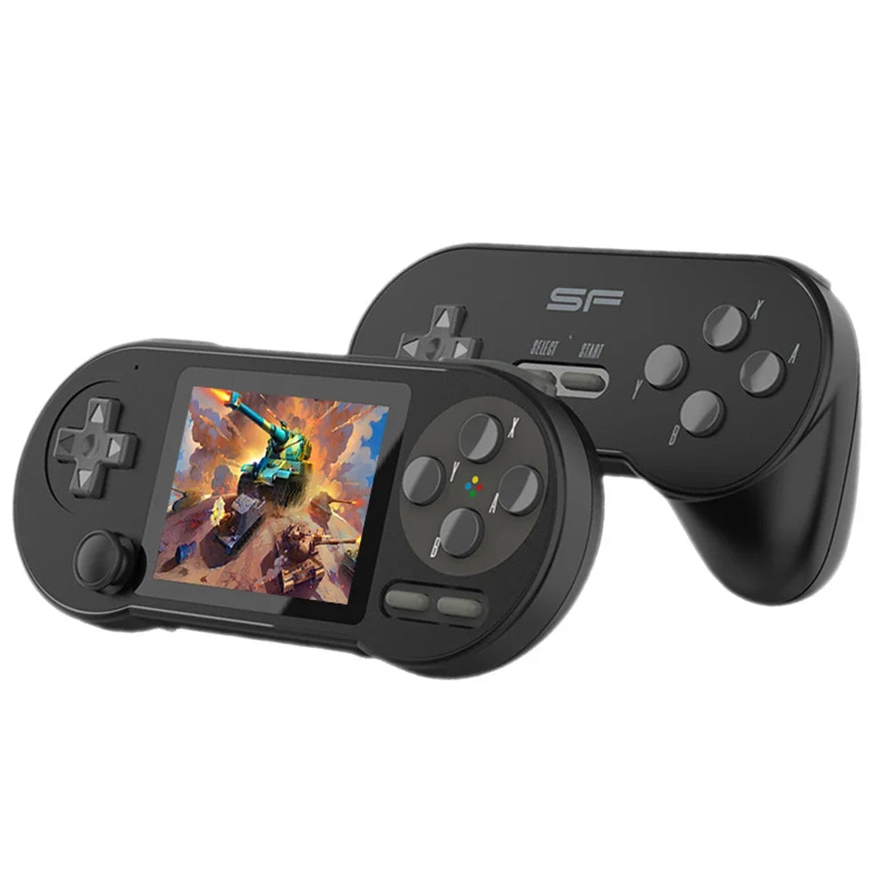 Shunmaii 3 Inch Handheld Game Console with Rocker, 6000+ Games