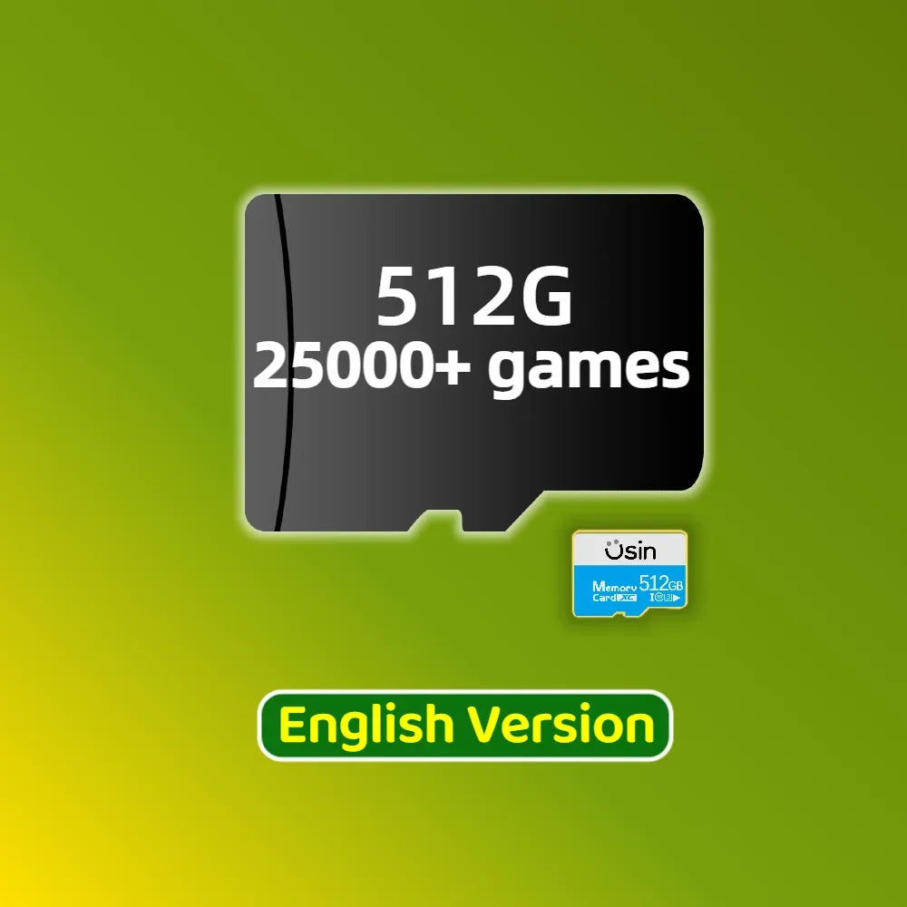 Game TF Card for Trimui Smart Pro and Brick, 256G-512G Games