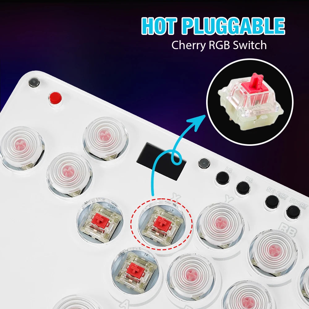 Sallybox SOCD Hitbox Controller for PC, Android, PS4, Switch