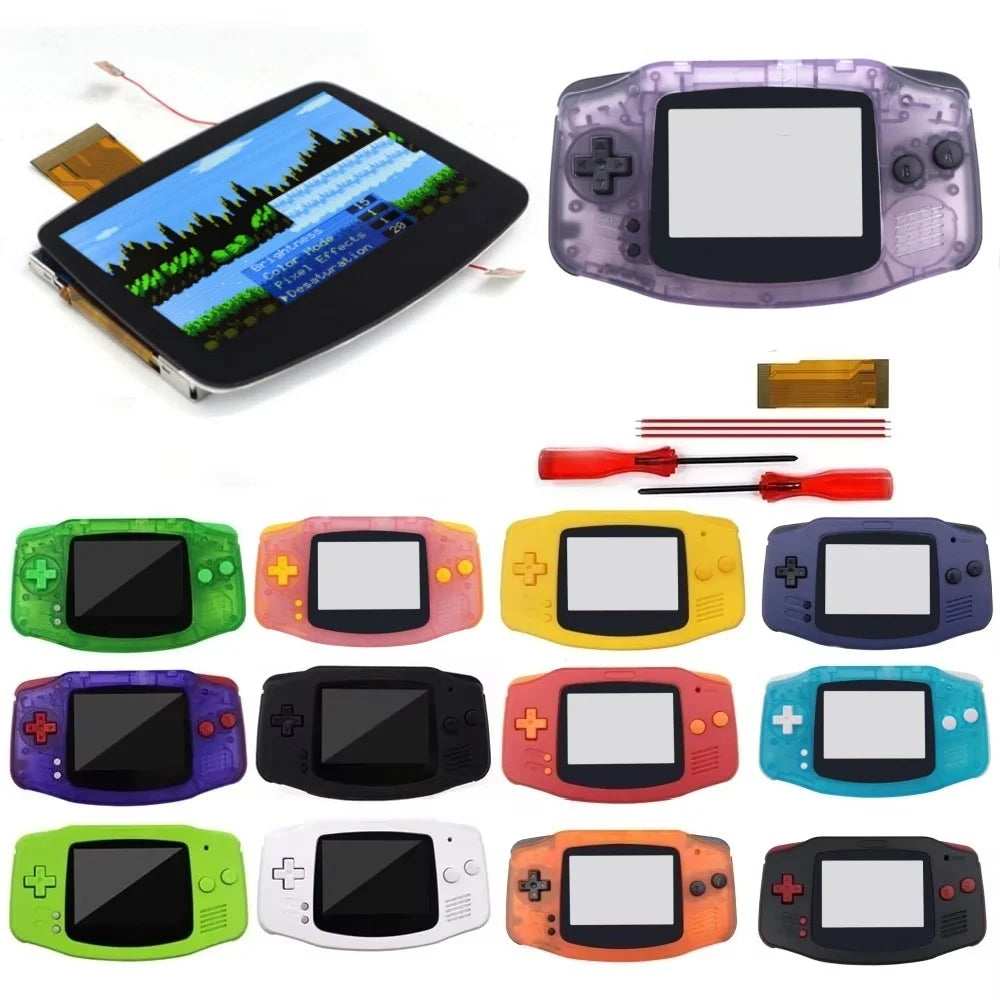 HISPEEDIDO GBA V5 Laminated IPS Drop-in Screen Kit 720x480