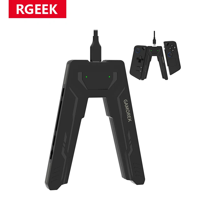 Legion Go Controller Connector with USB-C Charging Grip, RGeek