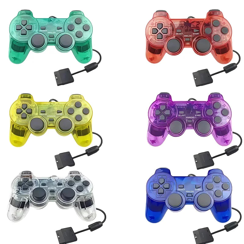 Wired Gamepad Controller for PlayStation 2 Console & PC