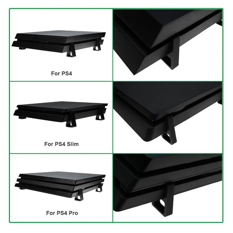 Cooling Bracket for PS4, PS4 Pro, or PS4 Slim, 4Pcs