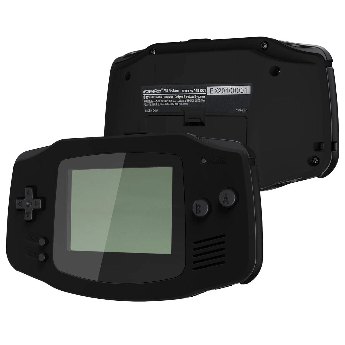 eXtremeRate IPS Ready GBA Shell - Chameleon Green Purple
