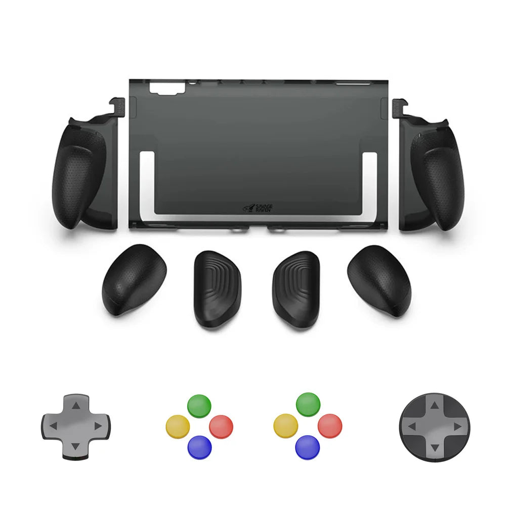 Savage Raven by Skull & Co. FissionGrip Dockable Revolutionary Split Protective Case for Nintendo Switch 2 Case Accessories