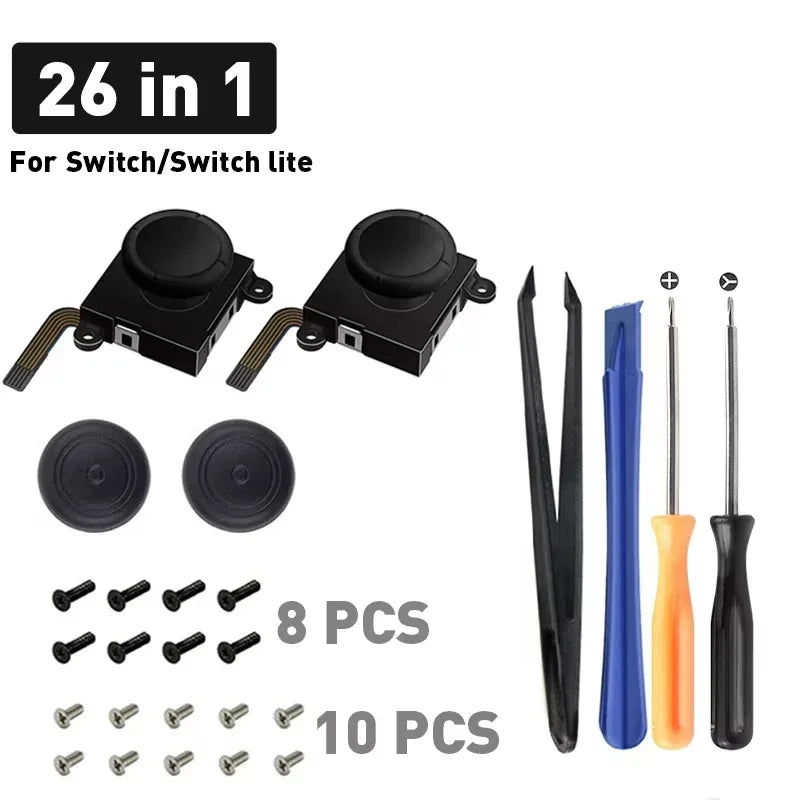 DATA FROG 3D Joystick for Switch Lite & OLED Replacement Kit