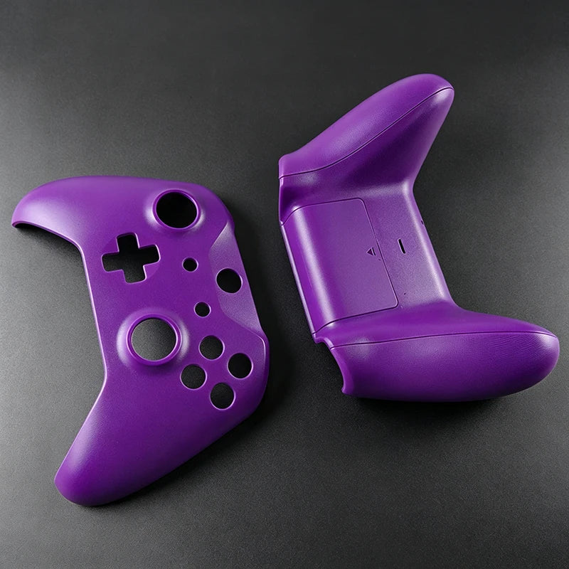 1PC For Xbox One S Slim Controller Front Back Cover Matte Replacement Shell Housing Multiple Colors Game Handle Repair Accessory