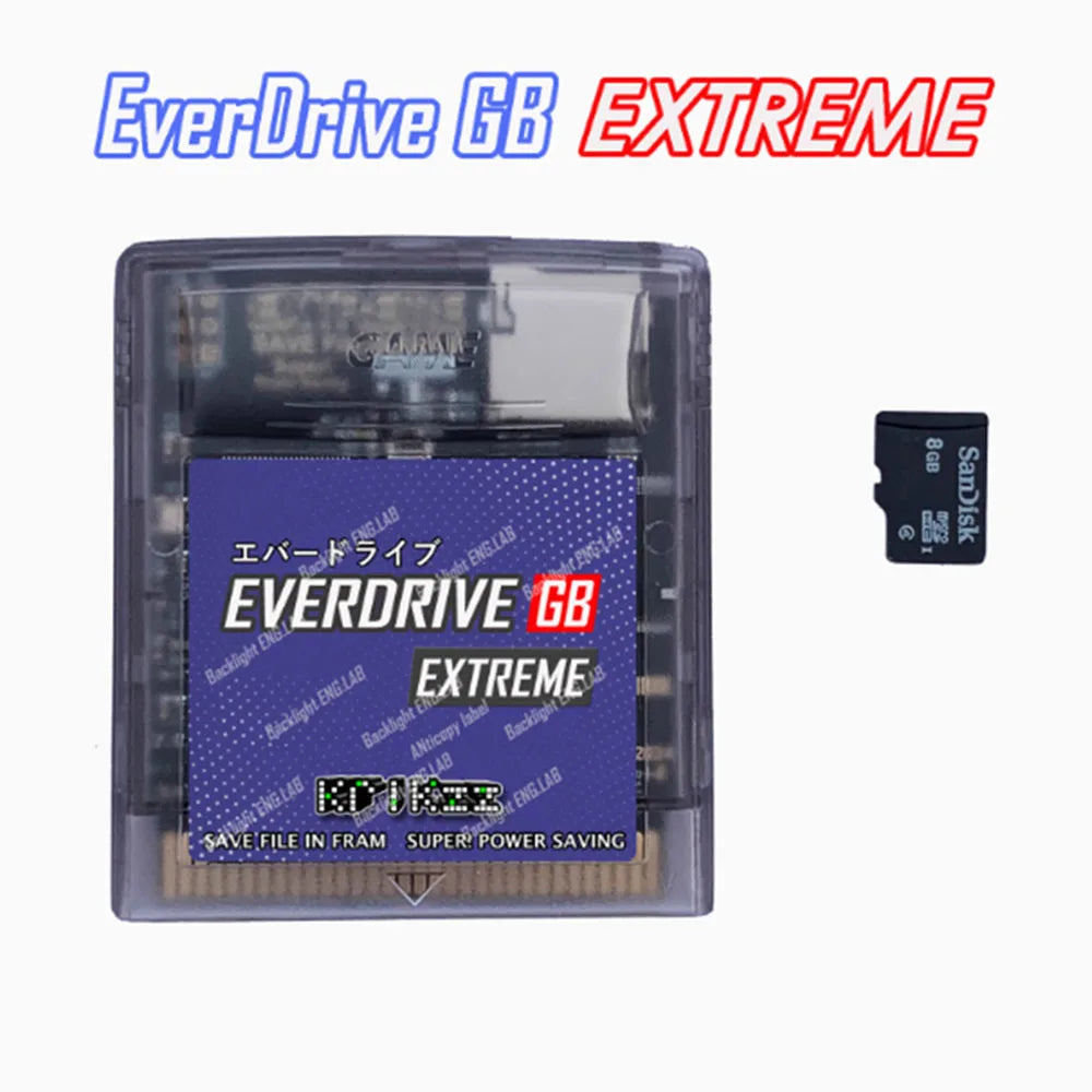 EVERDRIVE GB EXTREME Chip Memory Second-Generation Low-Power for GBGBC Flashcard AP
