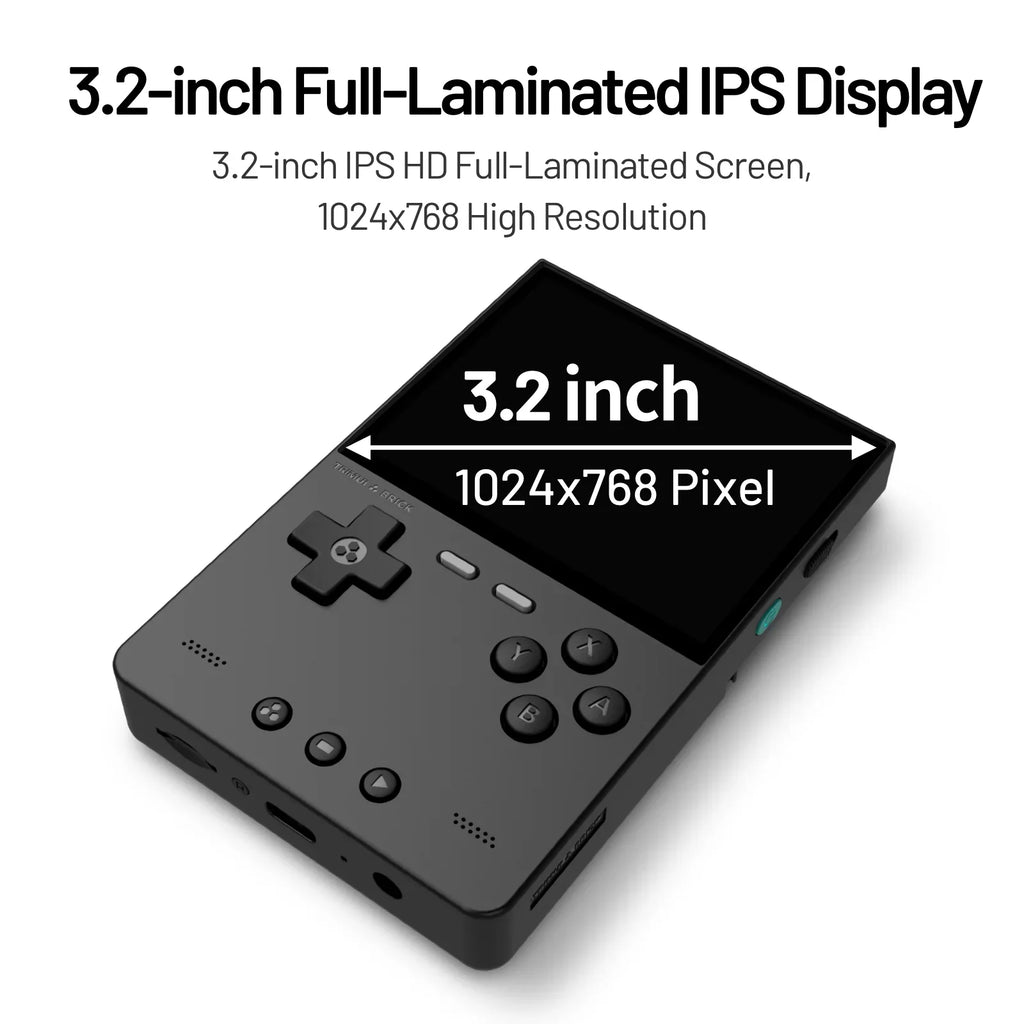 Trimui Brick Handheld Game Console 3.2-Inch IPS Linux Allwinner