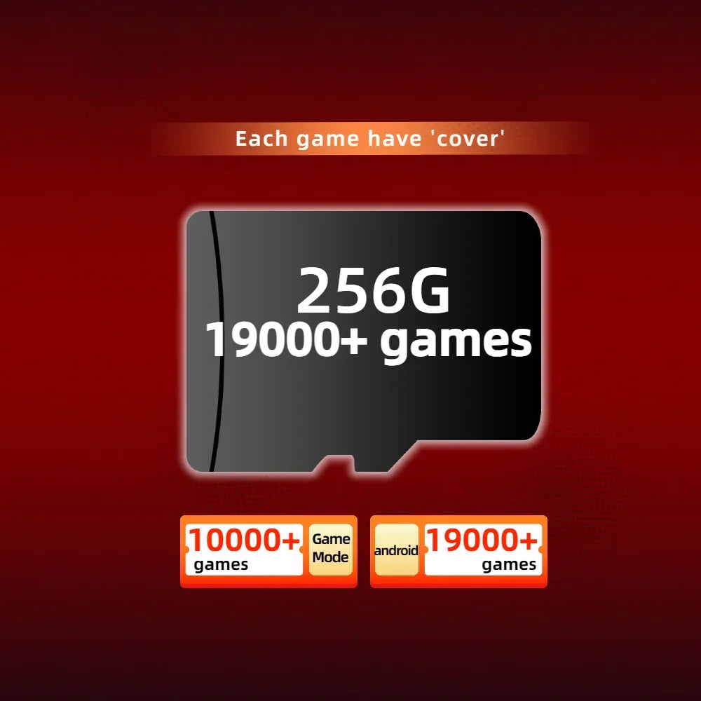 SD Card for Anbernic RG557, Wii U Wii DC SS 60+ Platform Games