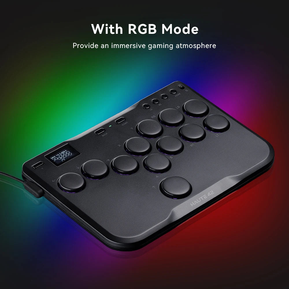 Haute42 P12 Mini Stickless Hitbox Controller for PC/PS4/PS5