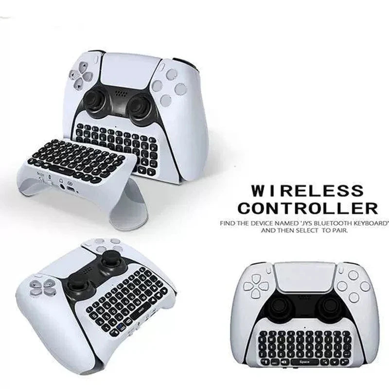 Wireless Bluetooth Keyboard for PS5, PS5 Slim, PS5 Pro Controller
