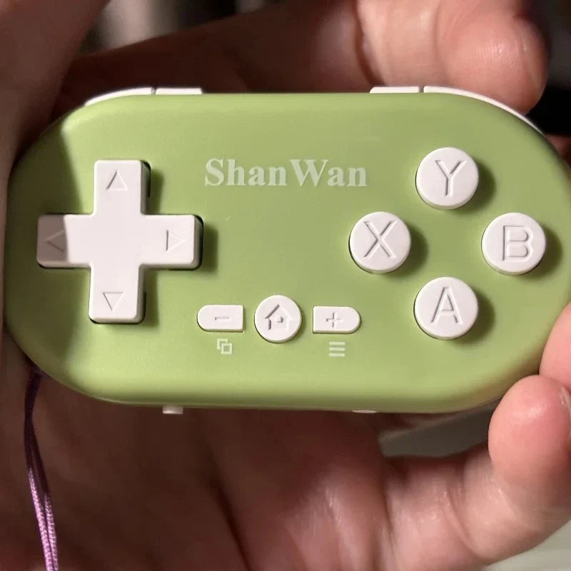 2024 New Shanwan Lightweight Mini Wireless Bluetooth Collectible Game Controller Portable Multi Platform Wireless Connectivity