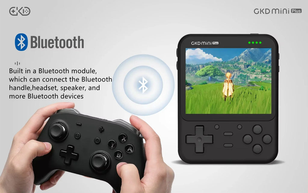 GKD Mini Plus 3.5-Inch IPS Retro Handheld Console with WiFi