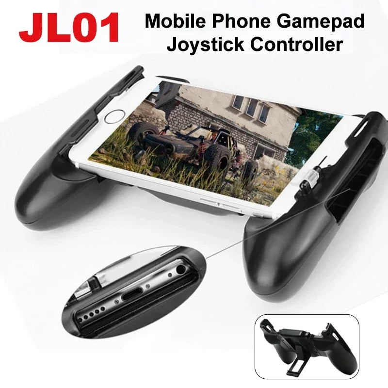 JL01 Mobile Phone Gamepad Aim Shooting L1R1 Buttons with Bracket