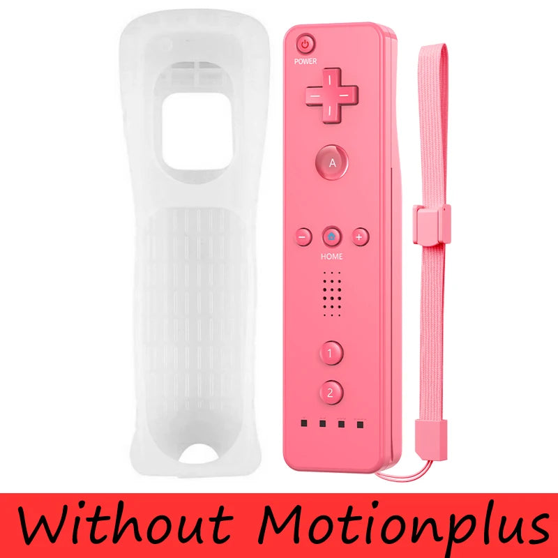 Controller Set For Nintendo Wii/Wii U 2 in 1 Wireless Remote Gamepad Joystick Optional Motion Plus Silicone Case Gaming Control