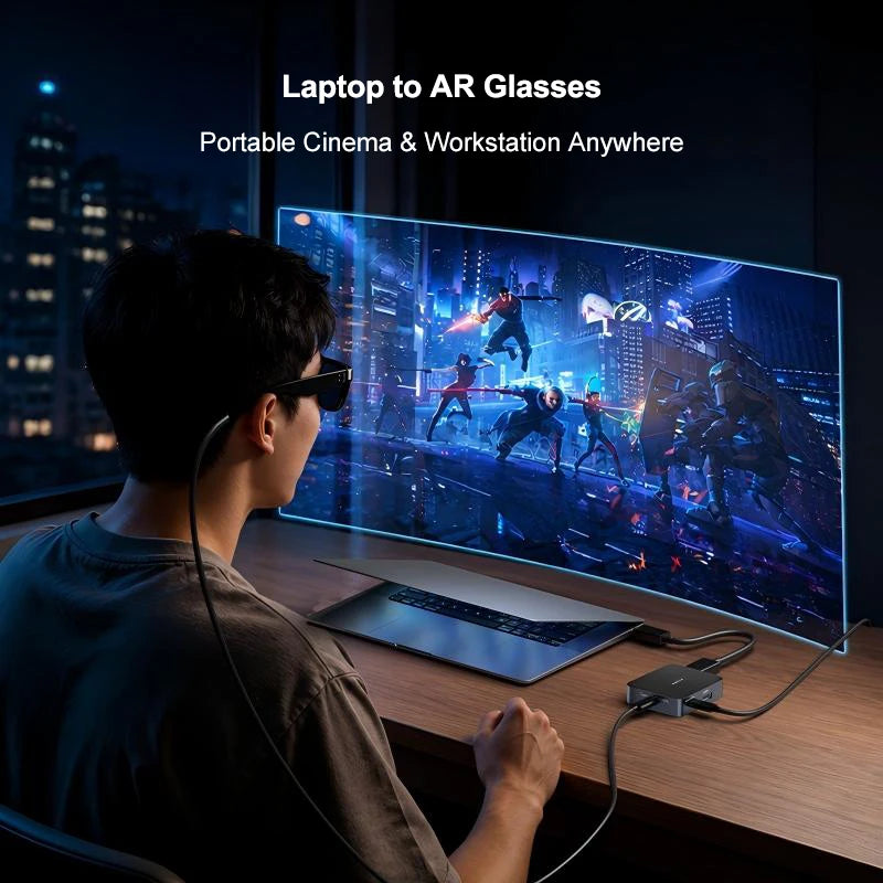 HDMI to USB-C Adapter for Steam Deck, 4K 60Hz, 2K 120Hz