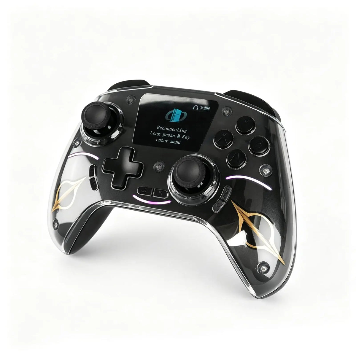 VGBUS Hall Effect Controller with LCD Screen for Switch & PS4