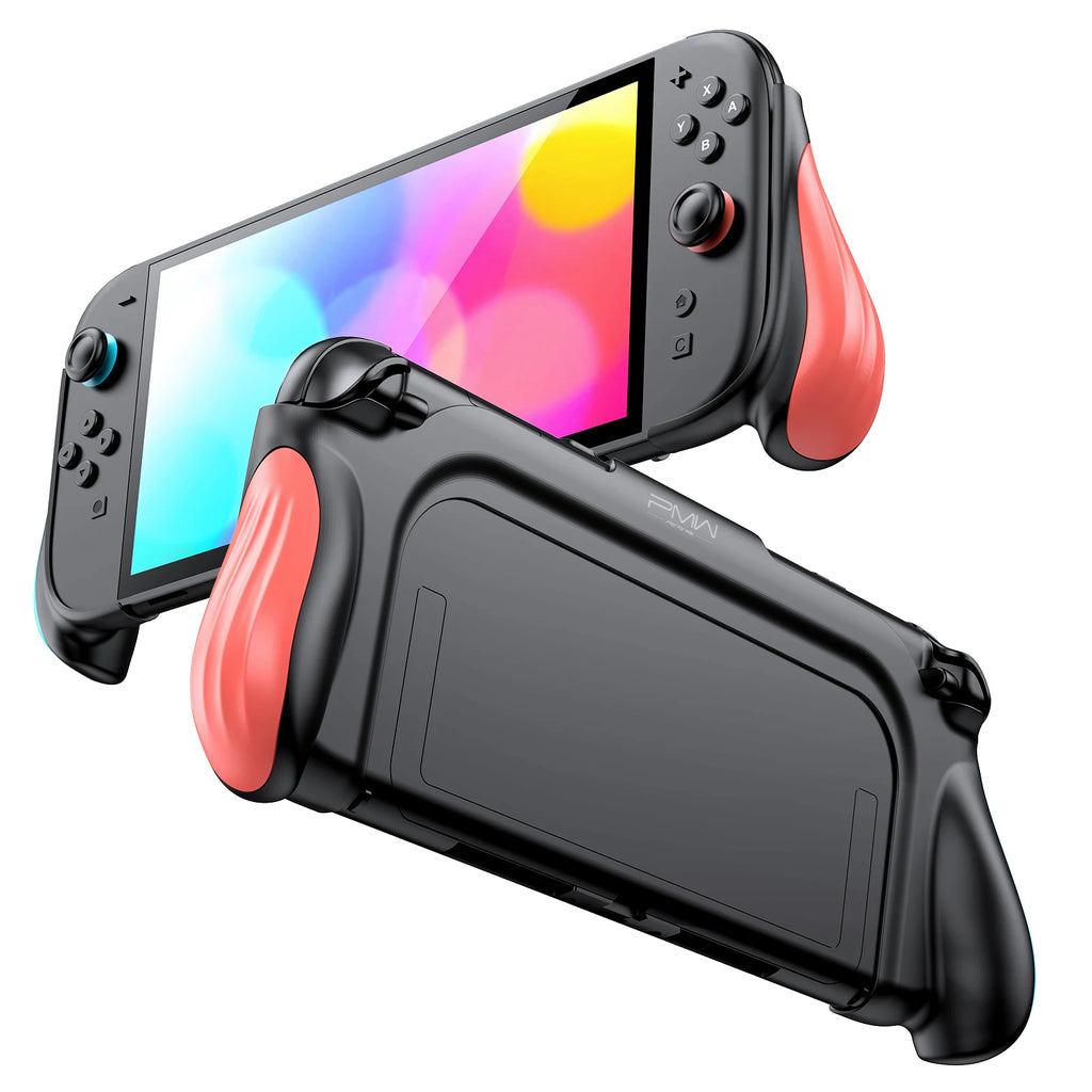 IINE Grip Case for Switch 2/Ergonomic grip / Dock-Compatible  /Easy Install / Only 65g