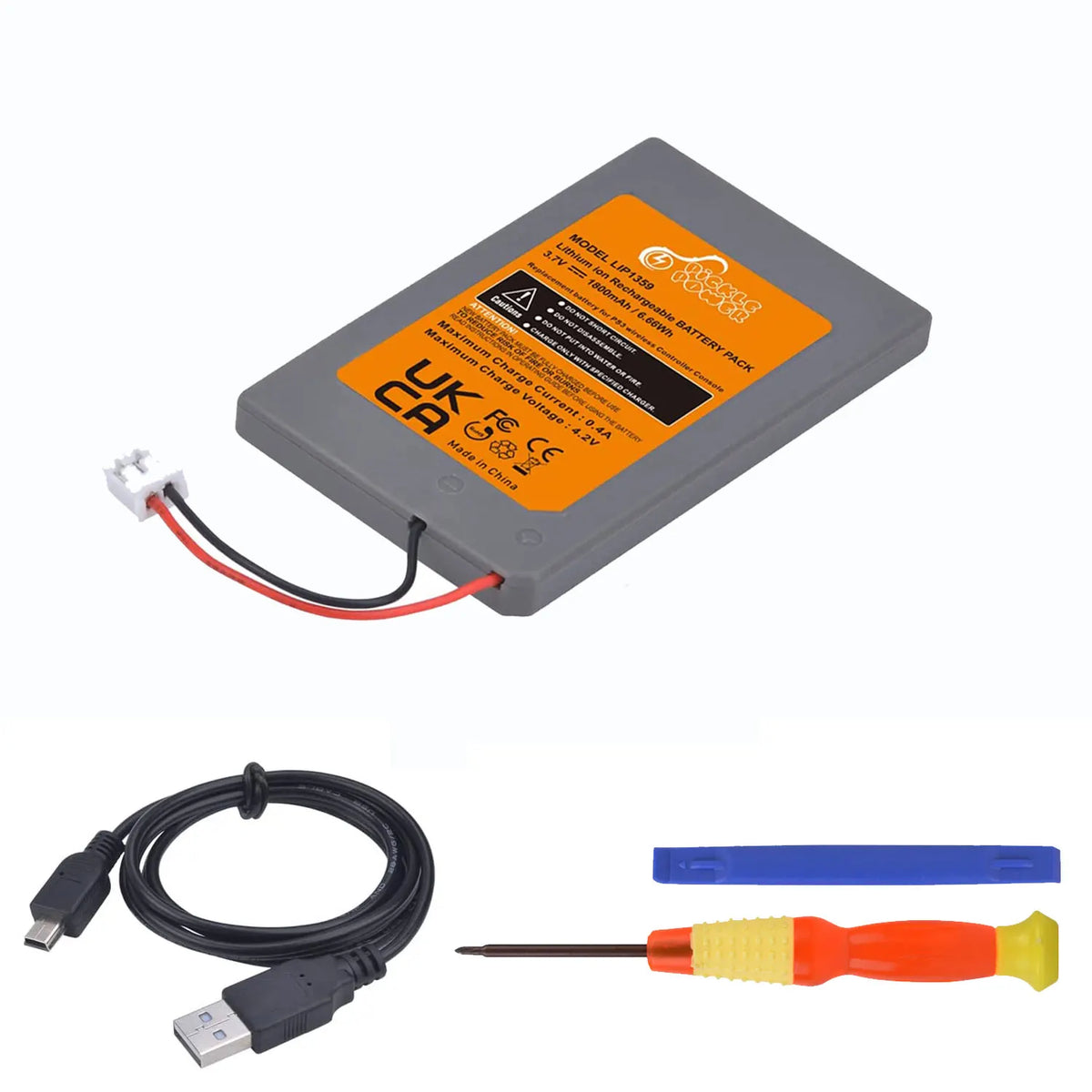 PS3 Controller Battery for Sony PlayStation 3 Sixaxis DualShock 3 CECHZC2E CECHZC2U Wireless Controller LIP1359 LIP1472 LIP1859