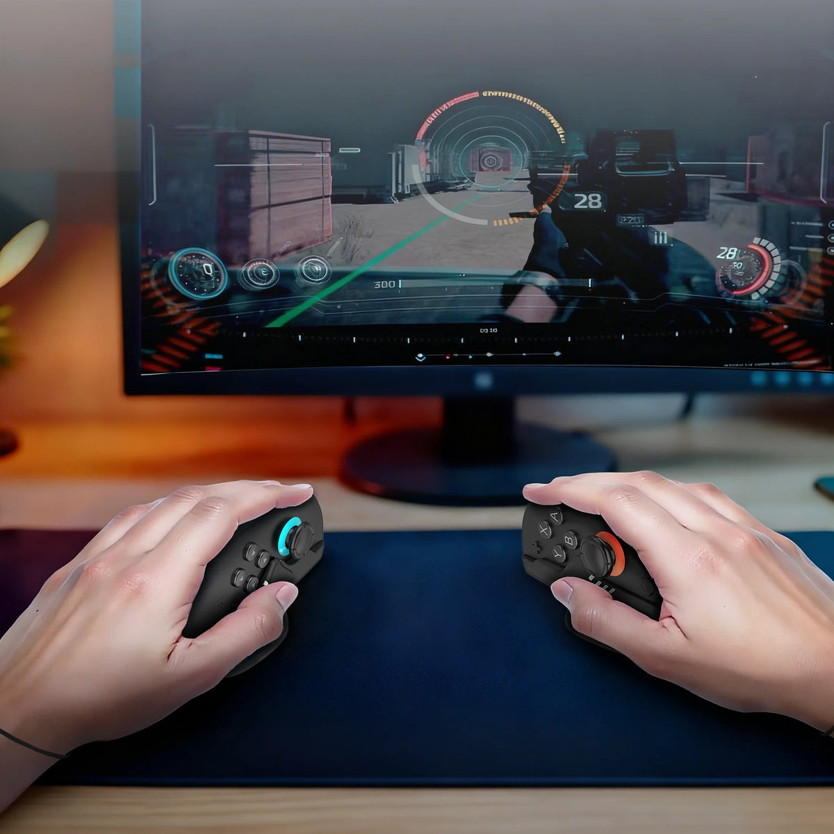 Switch 2 Joy-Con Gaming Mouse Grip – Ergonomic Controller Accessory to Reduce Fatigue During Extended Gameplay