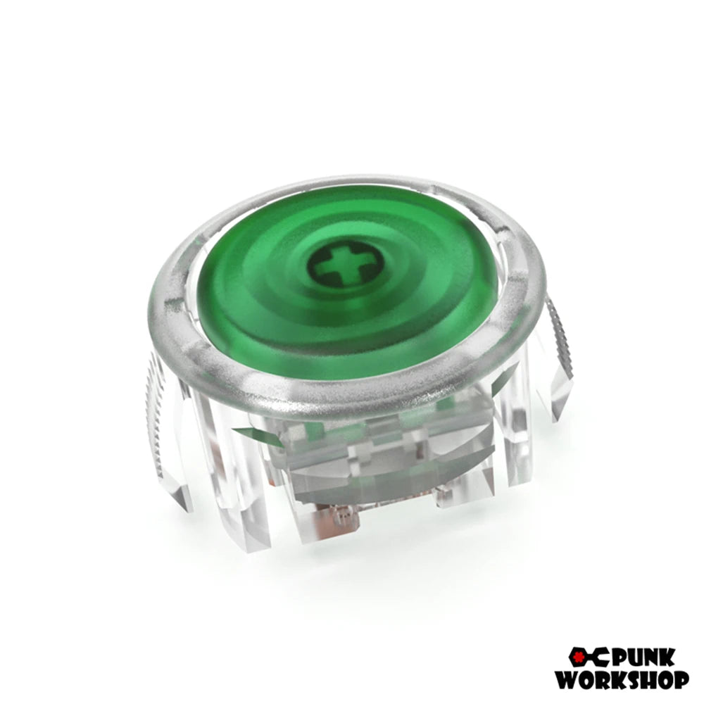 Punk Workshop 2pcs 30mm 14pcs 24mm New PWS V1 Gaming Buttons Kit Replace for Hitbox Arcade DIY Builds Cabinet MAME Machines