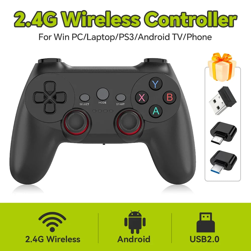 JMachen 2.4G Wireless Controller for Windows PC PS3 Android TV
