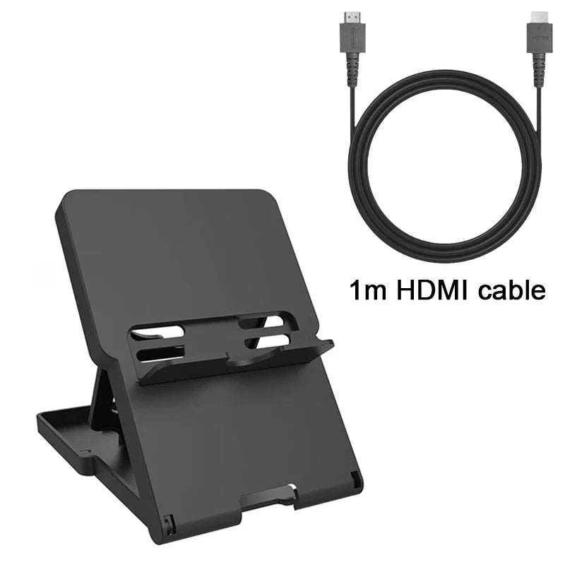 Adjustable Foldable Portable Game Console Stand for Switch 2, Switch OLED, Switch Lite, Multi-angle Display Holder
