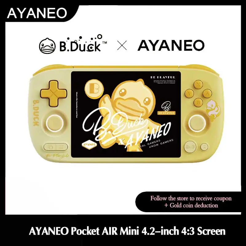 AYANEO Pocket AIR Mini x B.Duck Limited Edition Retro Handheld