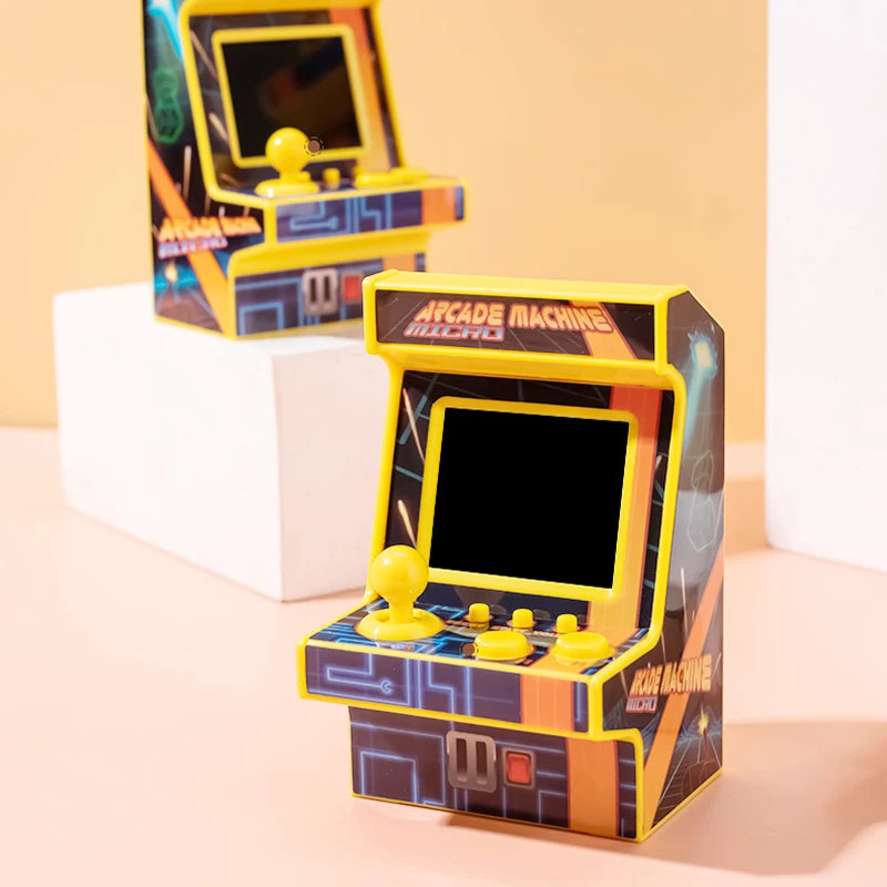 Retro Mini 8-Bit Arcade Handheld Game Console with Joystick 1.8 Inch Screen Portable Game Console Built-in 152 Games Kids Gift