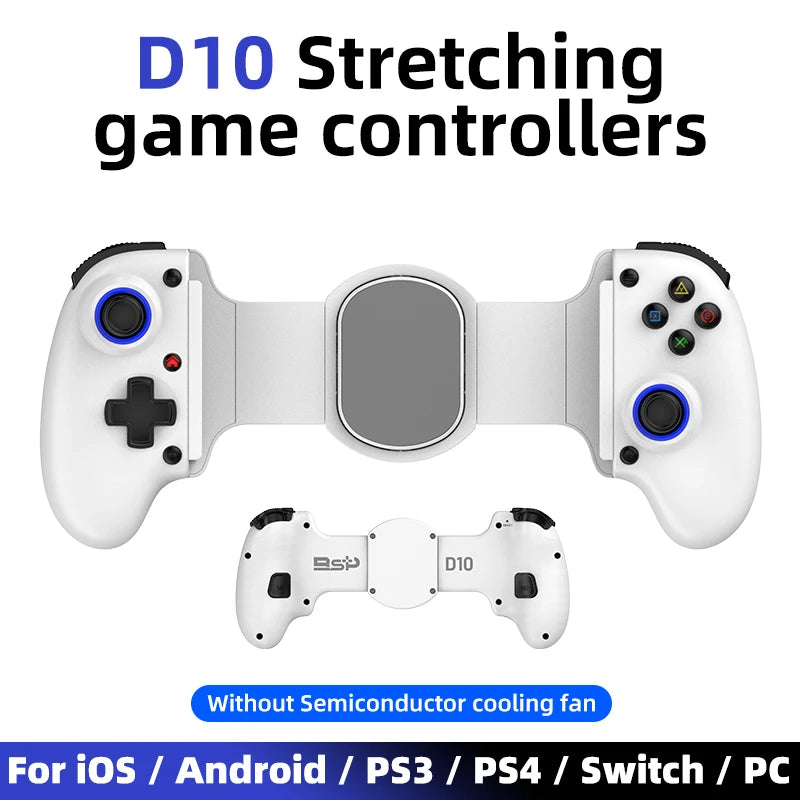 D10/D10S Mobile Game Controller for Android, iOS, Switch, PS4