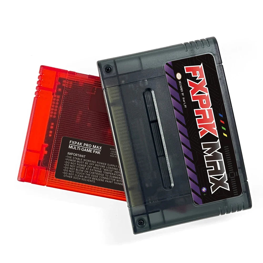 FXPAK PRO MAX Flash Cart for SNES and Super Famicom, NTSC/PAL