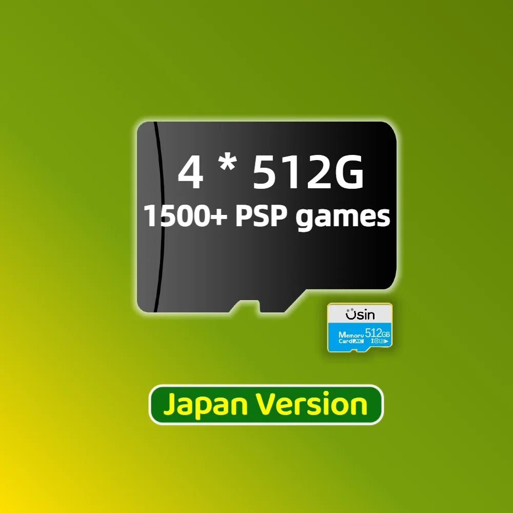 Game TF Card for Trimui Smart Pro and Brick, 256G-512G Games