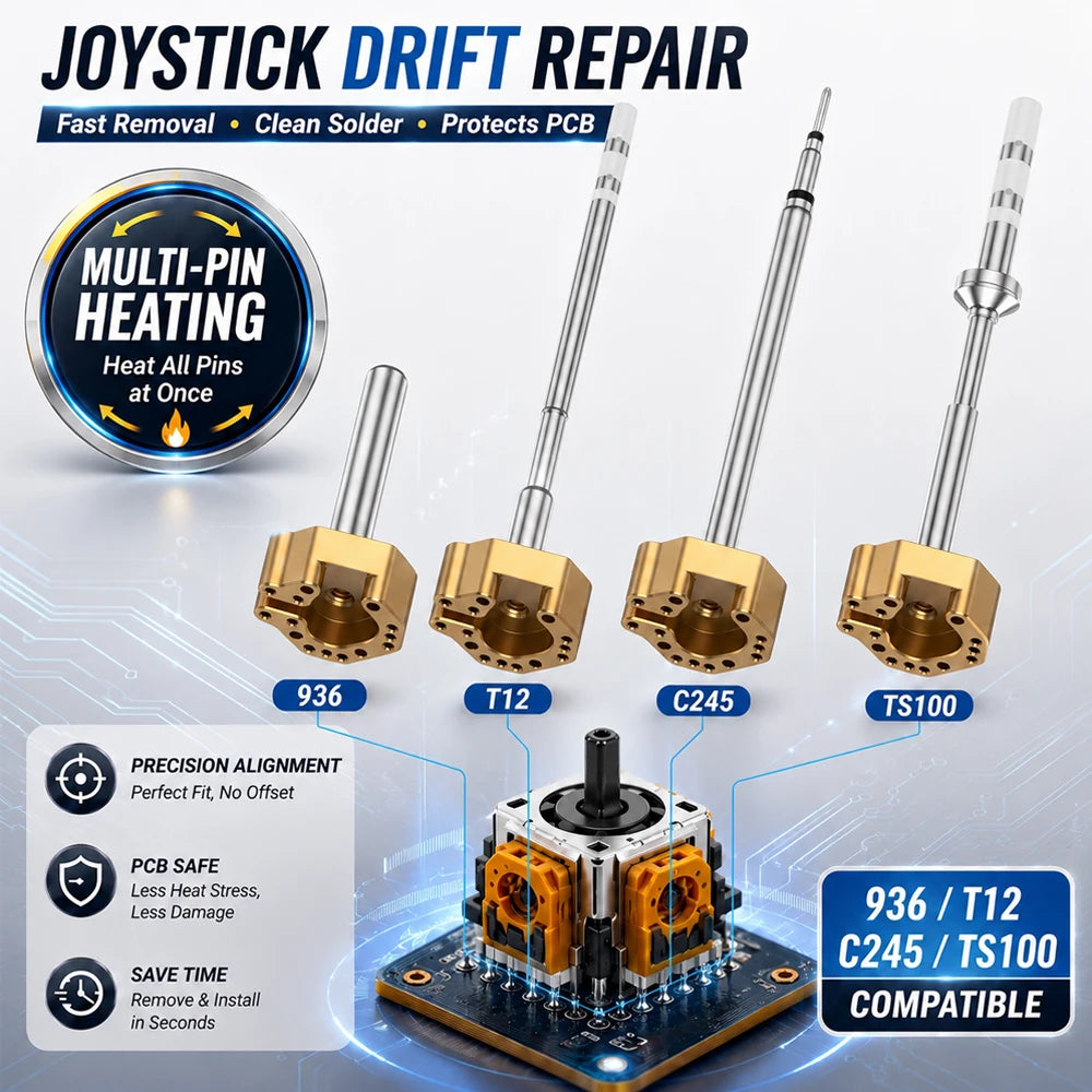Joystick Desoldering Tip for PS5 Xbox Switch Controller Repair