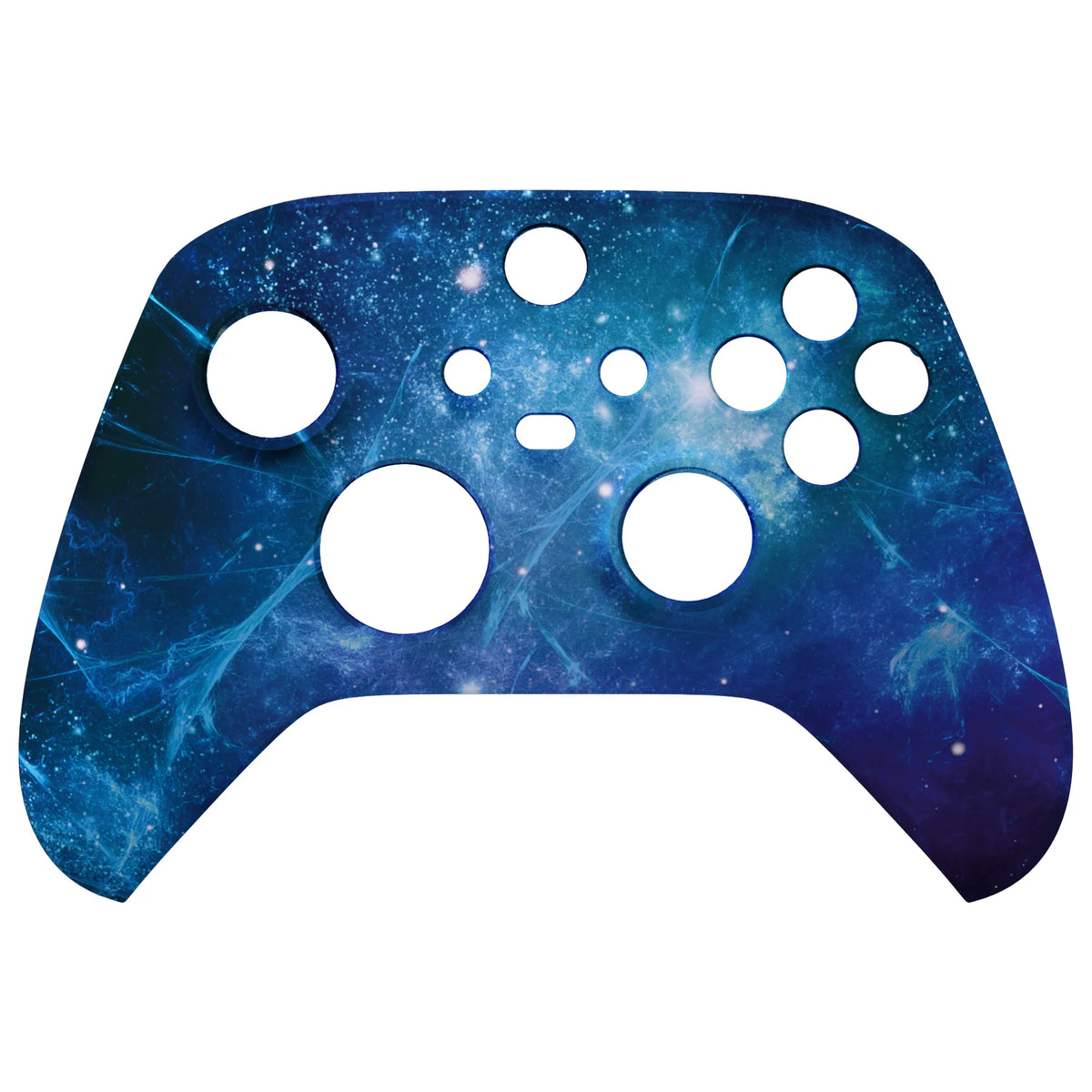 eXtremeRate Custom Pattern Part Faceplate, Soft Touch Grip Front Housing Shell Case for Xbox Series X/S (Xbox Core) Controller