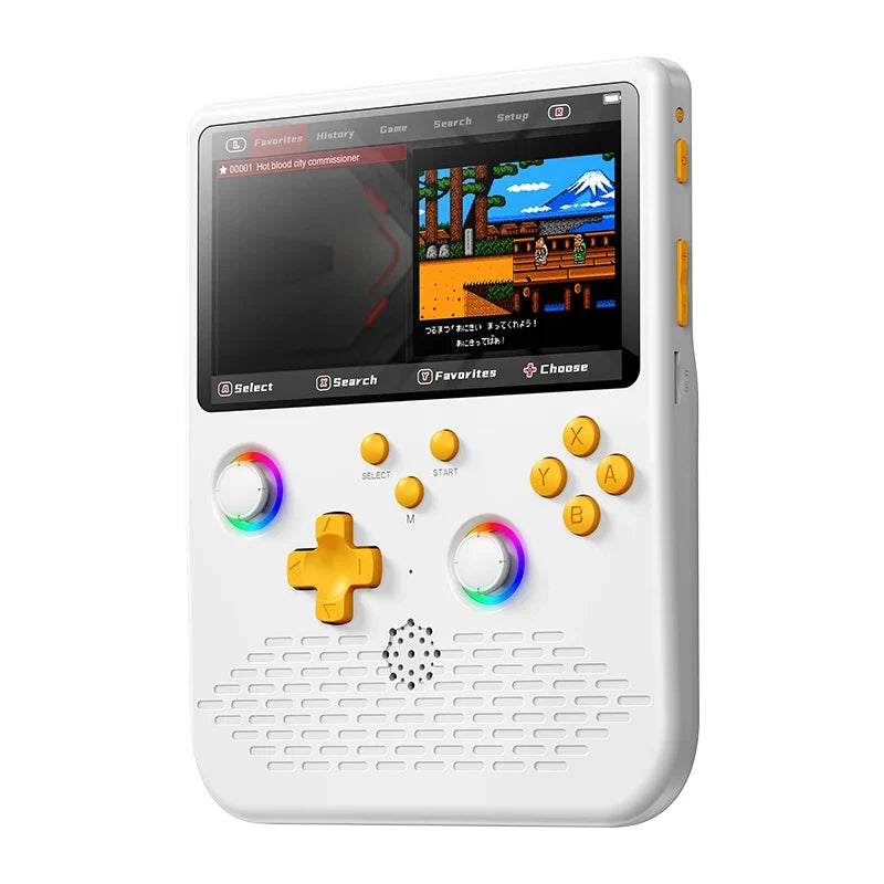 H5 Open Source Handheld Game Console, 5 Inch IPS, Dual Joystick