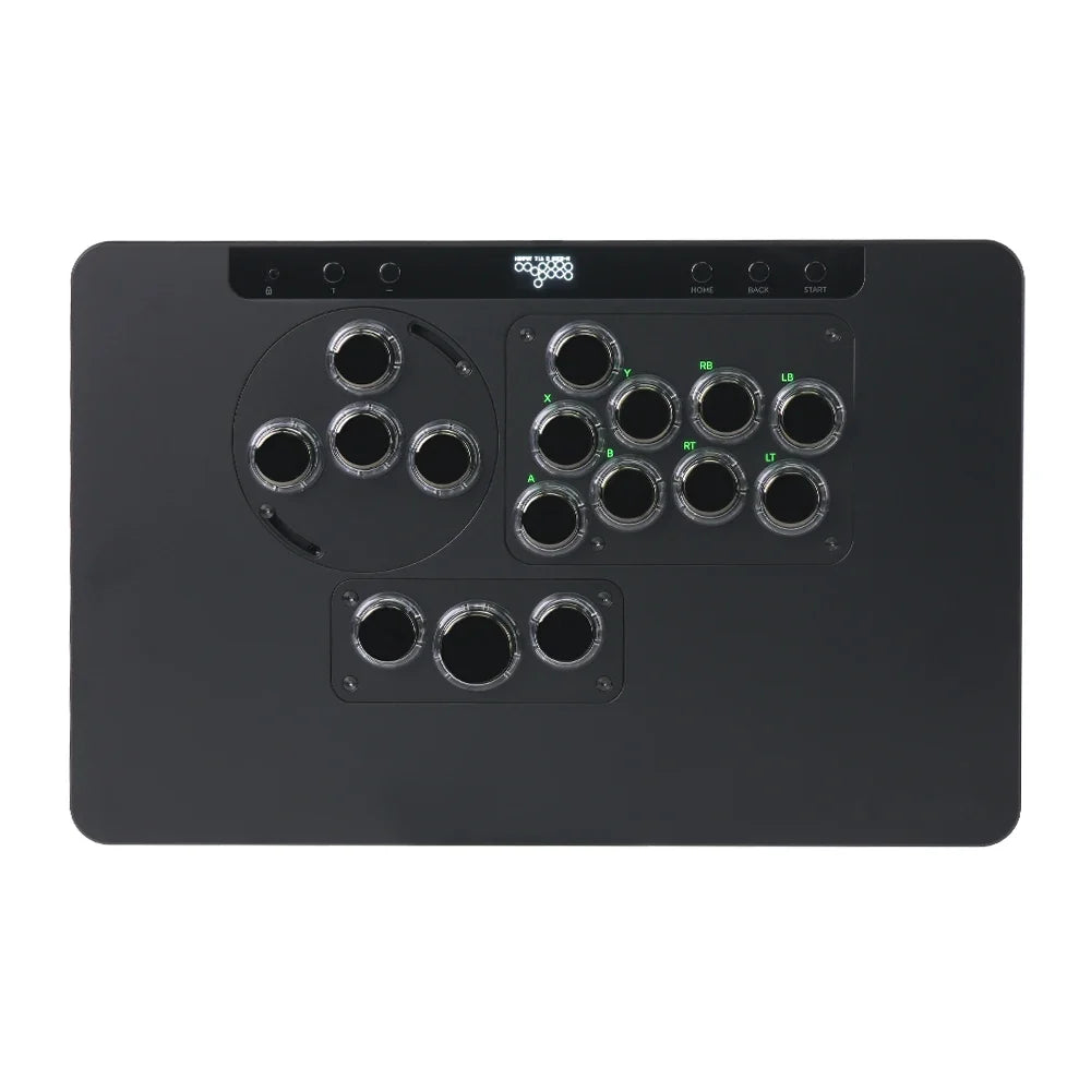 Haute42-COSMOX X Series Leverless Controller Replaceable Module Joystick Keyboard Arcade For PC/ Ps4 / Ps5 Switch Steam Hitbox